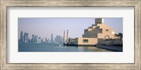 Museum at the waterfront, Museum Of Islamic Arts, Doha, Ad Dawhah, Qatar Fine Art Print