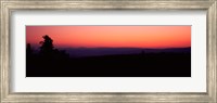 Sunrise over mountain, Western Slope, Telluride, San Miguel County, Colorado, USA Fine Art Print