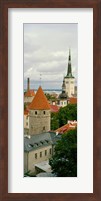 Toompea view, Old Town, Tallinn, Estonia Fine Art Print