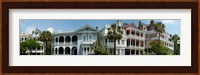 Houses along Battery Street, Charleston, South Carolina Fine Art Print