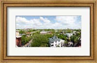 High angle view of buildings in a city, Wentworth Street, Charleston, South Carolina, USA Fine Art Print
