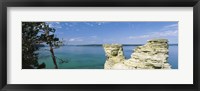 Miner's Castle, Pictured Rocks National Lakeshore, Lake Superior, Munising, Upper Peninsula, Michigan, USA Fine Art Print