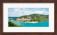 Bauduen, Lake of Sainte-Croix, Var, Provence-Alpes-Cote d'Azur, France Fine Art Print