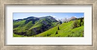 On Slate River Road looking at Mt Owen and Purple Mountain, Crested Butte, Gunnison County, Colorado, USA Fine Art Print