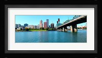 Willamette River, Portland, Multnomah County, Oregon Fine Art Print