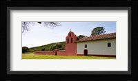 Church in a field, Mission La Purisima Concepcion, Santa Barbara County, California, USA Fine Art Print