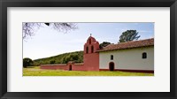 Church in a field, Mission La Purisima Concepcion, Santa Barbara County, California, USA Fine Art Print