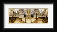 Interiors of the basilica, Notre Dame De La Garde, Marseille, Bouches-du-Rhone, Provence-Alpes-Cote D'Azur, France Fine Art Print
