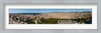 High angle view of a city, Marseille, Bouches-Du-Rhone, Provence-Alpes-Cote D'Azur, France Fine Art Print