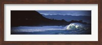 Waves in the Pacific ocean, Waimea, Oahu, Hawaii, USA Fine Art Print
