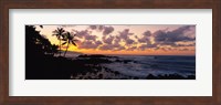 Sunset North Shore, Oahu, Hawaii Fine Art Print