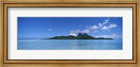 Bora Bora from Motu Iti, Society Islands, French Polynesia Fine Art Print