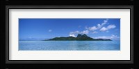 Bora Bora from Motu Iti, Society Islands, French Polynesia Fine Art Print