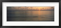 Sunset View from Asdu Resort, Maldives Fine Art Print