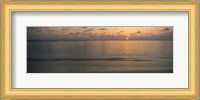 Sunset View from Asdu Resort, Maldives Fine Art Print