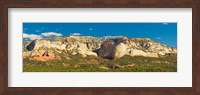 White Cliffs mountain range outside Zion National Park, Utah, USA Fine Art Print