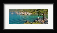 Boulders at Sand Harbor, Lake Tahoe, Nevada, USA Fine Art Print