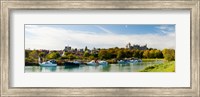 Boats at River Arun, Arundel, West Sussex, England Fine Art Print