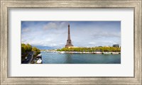 Eiffel Tower from Pont De Bir-Hakeim, Paris, Ile-De-France, France Fine Art Print
