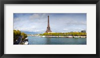 Eiffel Tower from Pont De Bir-Hakeim, Paris, Ile-De-France, France Fine Art Print