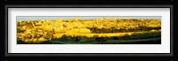 High angle view of a city, Jerusalem, Israel Fine Art Print