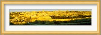 High angle view of a city, Jerusalem, Israel Fine Art Print