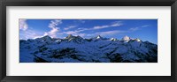 Swiss Alps from Gornergrat, Switzerland Fine Art Print