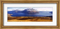 Views of Cecil and Walter Peaks from Deer Park Heights, Lake Wakatipu, South Island, New Zealand Fine Art Print
