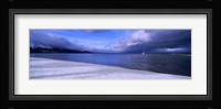 Clouds over a lake, Lake Tahoe, California, USA Fine Art Print
