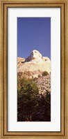 Low angle view of the Mt Rushmore National Monument, South Dakota, USA Fine Art Print