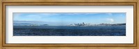 View of Alcatraz Island and San Francisco, California, USA Fine Art Print