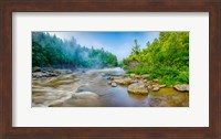Youghiogheny River a wild and scenic river, Swallow Falls State Park, Garrett County, Maryland Fine Art Print