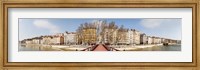 Saint Vincent Bridge over the Saone River, Lyon, Rhone, Rhone-Alpes, France Fine Art Print