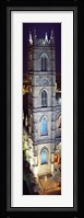 Notre Dame De Montreal at night, Montreal, Quebec, Canada Fine Art Print