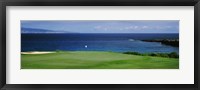 Kapalua Golf Course, Maui, Hawaii Framed Print