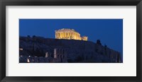 Parthenon at dusk, Athens, Greece Fine Art Print