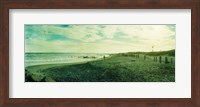Clouds over the Atlantic ocean, Fort Tilden Beach, Fort Tilden, Queens, New York City, New York State, USA Fine Art Print