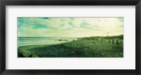 Clouds over the Atlantic ocean, Fort Tilden Beach, Fort Tilden, Queens, New York City, New York State, USA Fine Art Print