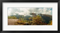 Clouds over mountain range, Kaaterskill Falls area, Catskill Mountains, New York State, USA Fine Art Print