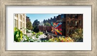 Buildings around a street from the High Line in Chelsea, New York City, New York State, USA Fine Art Print