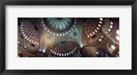Panoramic Images of a Blue Mosque, Istanbul, Turkey Fine Art Print