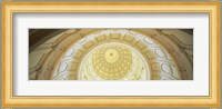Ceiling of the dome of the Texas State Capitol building, Austin, Texas Fine Art Print