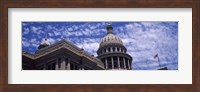 Low angle view of the Texas State Capitol Building, Austin, Texas, USA Fine Art Print