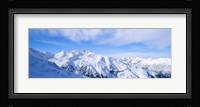 Snow covered Alps, Schonjoch, Tirol, Austria Fine Art Print