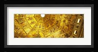 Baptistery mosaic ceiling, Battistero Di San Giovanni, Florence, Tuscany, Italy Fine Art Print
