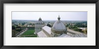 Cathedral in a city, Pisa Cathedral, Piazza Dei Miracoli, Pisa, Tuscany, Italy Fine Art Print