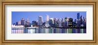Vancouver skyline, British Columbia, Canada Fine Art Print