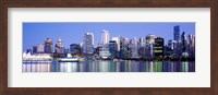 Vancouver skyline, British Columbia, Canada Fine Art Print