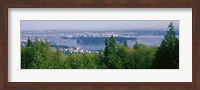 Vancouver viewed from from a far, British Columbia, Canada Fine Art Print