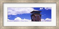 High section view of railroad tower, Cheyenne, Wyoming, USA Fine Art Print
